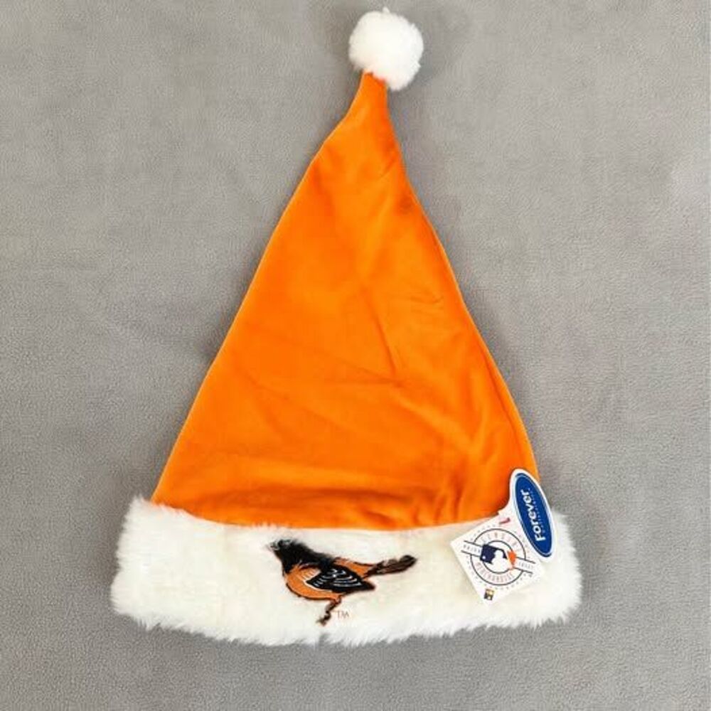 Forever Collectibles Baltimore Orioles MLB Santa Hat